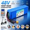 Disponibilità EU, Consegna Rapida 3-7 Giorni, Batteria agli Ioni di Litio 48V 200000mAh 13S3P 18650 con BMS Integrato per Protezione Sicura, Ricaricabile per Monopattino Elettrico, Bici Elettrica
