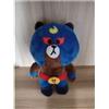 Bandai Nuovo Peluche Spike di Wilderness Brawl, Personaggio del Gioco, Decorazione da Scrivania, Ornamento per la Stanza, Regalo di Compleanno