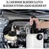 NONE Kit spurgo freni Podofo 3L, set di strumenti per il cambio del liquido dei freni, sistema di spurgo freni auto con adattatore e bottiglia di raccolta, strumento universale per il cambio dell'olio