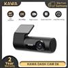 KAWA Dash Cam D6 1440P 2K con Controllo Vocale, Rotazione a 360°, Monitoraggio del Parcheggio 24 Ore, Supercondensatore, Visione Notturna, DVR per Auto, WIFI, Resistenza alle Alte Temperature
