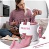 NONE Macchina per maglieria fai da te con 2 modalità per realizzare sciarpe, cappelli, calze, borse, giocattoli, maglioni e cuscini