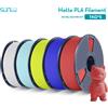 SUNLU Filamento PLA Opaco SUNLU 1.75mm, Avvolgimento Preciso, Bobina Riutilizzabile Multicolore, Superficie Opaca, Filamento PLA 3D per la Maggior Parte delle Stampanti FDM, 5KG