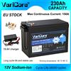 VariCore Pacco batteria ricaricabile VariCore 12V/15,6V 230Ah a ioni di sodio, resistente alle basse temperature, per utensili elettrici, attrezzi da giardino, attrezzi da cantiere, veicoli elettrici, camper,