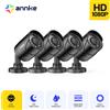 ANNKE Telecamera di Sicurezza Analogica HD 1080P 4-in-1 - Commutabile AHD/TVI/CVI/CVBS, Obiettivo 3.6mm, Visione Notturna IR 66ft, Impermeabile IP66, DNR 3D e WDR Digitale