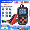 KONNWEI KW218 Tester per Batterie Auto e Moto 6V 12V, Analizzatore Digitale per Batterie al Piombo-Acido e al Litio, Strumento Diagnostico per Veicoli