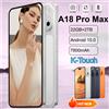 K-Touch NUOVO Smartphone Android 5G per A18 Pro Max, Telefoni Cellulari Smart Dual SIM 22G+2TB, Schermo HD da 7,3 Pollici, Sblocco Facciale, Fotocamera 16+48MP, 4G 5G Dual SIM, Batteria da 7800mAh,