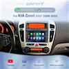 BONROAD Autoradio da 7 pollici per KIA Ceed 2007 2008 2009 Lettore multimediale video per auto Linux Wireless Carplay Android Auto RDS Navigazione GPS DSP MirrorLink 2 din Touch Screen
