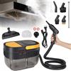 NONE Pulitore a Vapore Portatile 2500W, Macchina per Pulizia Climatizzatori 1600ML, Strumento per Pulizia Cappa Cucina, Elettrodomestici, Vetri Auto, 220V Spina EU