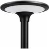 NONE Testa Lampione Solare LED + Pannello Fotovoltaico e Sensore, Luce Naturale 4000K