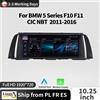 COIKA Lettore Multimediale per Auto con CarPlay Wireless e Android Auto, Sistema Linux, Radio con Display Touch Screen per BMW Serie 5 F10 F11 2011-2016 CIC NBT