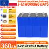 fullfutura Batteria LiFePO4 3.2V 105AH 320AH 360AH Grado A, 6000/8000/10000 Cicli, Nuova di Zecca, Ricaricabile, Cella al Litio Ferro Fosfato per Fai da Te 12V 24V 48V 96V, per Sistemi di Accumulo Energia