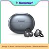 Tronsmart Auricolari Bluetooth Tronsmart OpenFly Clip, auricolari a clip con tecnologia BT 6.0, doppio microfono AI ENC, Titanium Flex Fit, per lo sport.