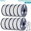SUNLU Filamento PLA Meta SUNLU per Stampa 3D 1.75mm, Avvolgimento Preciso, Colore Macaron, Bobina da 1KG per la Maggior Parte delle Stampanti 3D FDM, Migliore Flusso e Resistenza