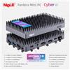 MeLE Cyber X1 Mini PC N150 PC senza ventola 8GB 16GB 128GB 256GB 512GB Wi-Fi 2.4/5G, USB-C completamente funzionale, Desktop con triplo display 4K