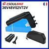 ESOULBIKE Pacco Batteria per Bicicletta Elettrica - Celle al Litio 21700 18650 72V 30AH 52V 35AH 48V 36V 25AH 20AH - Pacco Batteria agli Ioni di Litio per Bicicletta