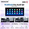 MEKEDE Stock UE Sistema Android 14 Schermo 10.25 Pollici 6+128G Autoradio Stereo Lettore Multimediale Video per Audi Q3 2013-2019 Carplay Wireless Android Auto Navigazione GPS 4G BT FM Autoradio DSP