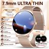 ChiBear 2026 Nuovo SmartWatch Ultra-Sottile da 7,9 mm per Donne, Display AMOLED da 1,43 Pollici, Monitoraggio della Salute 24 Ore su 24, Chiamate Bluetooth, Orologio Intelligente per Donne