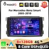 Podofo 9" 8core 8+128G 4G Autoradio per Mercedes-Benz Smart 2005-2010 CarPlay Android Auto WIFI AM FM RDS GPS Navigazione DAB BT AI Voice Autoradio