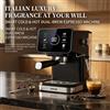 NONE SZWDSE Macchina per caffè espresso semiautomatica , con montalatte integrato. Temperatura regolabile, caffè espresso H13 per cappuccino, pressione di 20 bar, ideale per preparare cappuccini e latte