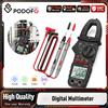 Podofo Multimetro Digitale a Pinza 4000 Conteggi con Auto Range, Pinza Amperometrica Portatile, Rilevatore di Fili Sotto Tensione NCV, Retroilluminazione, Funzione Data Hold, Tester di Corrente AC,