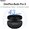 OnePlus Versione Globale OnePlus Buds Pro 3 Auricolari con Cancellazione del Rumore fino a 50dB, Audio Spaziale con Tracciamento del Testa, Audio ad Alta Risoluzione