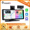 Podofo 8.1'' Radio Auto Wireless CarPlay Android Auto Airplay per Apple, Registratore Musicale BT, Monitor per Cruscotto, Telecamera Frontale DVR 2K con Riproduzione Video, Registrazione in Loop, AUX,