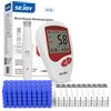 sejoy Kit per il Test della Glicemia per Diabetici, Kit per il Monitoraggio della Glicemia, Misuratore per Diabetici per Uso Domestico, Utilizza 50 Strisce Reattive e 50 Dispositivi di Puntura a Basso
