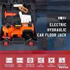 NONE Martinetto Idraulico Elettrico da 5 Tonnellate con Compressore d'Aria e Luce LED - Kit Sollevatore Auto Senza Fili 12V/24V/36V per Cambio Pneumatici di Camion, SUV e Garage