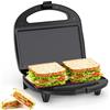 YASHE (美国) Piastra per Panini, Macchina per Sandwich, Griglia per 2 Fette di Pane al Formaggio
