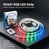 NONE Striscia LED Flessibile Cambiacolore WETECH, Corpo del Nastro LED Resistente all'Acqua IP65, Telecomando IR Incluso, Disponibile in Versioni USB 5V e DC12V, Diverse Lunghezze per Decorazioni