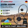 ESOULBIKE Kit di Conversione per Bicicletta Elettrica con Motore al Mozzo ESOULBIKE, 36V 250W / 48V 500W‑1500W / 52V 2000W / 72V 3000W, Kit Motore per Ruota Posteriore MTX, Set Completo con Batteria agli Ioni