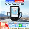 OSSURET Consegna Rapida Autoradio Android 15 da 9,7 Pollici 6115 per Ford Fiesta MK7 2009-2017, Schermo Touch, Lettore Multimediale Video, Navigazione GPS, RDS, DSP, Audio Radio, Carplay Wireless,