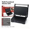 NONE Piastra Elettrica per Panini 1050W 180 ° Piastra per Sandwich con Piastre Antiaderenti Apribili, Tostapane Portatile per Barbecue Domestico, Griglia per Colazione