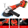 DayPlus Smerigliatrice Angolare Senza Fili, Utensile Smerigliatore Angolare Brushless 21V con Batteria, Smerigliatrice a 3 Velocità per Tagliare, Levigare, Lucidare Metallo, Legno, Piastrelle, Include Dischi