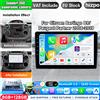 HIZPO Autoradio Hizpo da 9 pollici con CarPlay wireless e Android Auto per Citroen Berlingo B9 e Peugeot Partner 2008 - 2019, sistema multimediale 2 DIN con ventola di raffreddamento integrata, navigazione