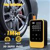 NONE Gonfiatore portatile per pneumatici, gonfiatore elettrico ricaricabile, compressore d'aria digitale per auto biciclette pompa gonfiabile di calcio, pompa gonfiabile multifunzione