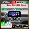 AUTOTOP Schermo multimediale da 10,25 pollici con sistema Linux, CarPlay wireless e Android Auto per Mercedes-Benz CLA, GLA, Classe A W176, C117, modelli 2013-2015, sistema NTG4.5, autoradio con Bluetooth e