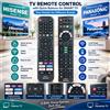 NONE Telecomando di ricambio per Smart TV, compatibile con televisori Hisense e Panasonic, dotato di pulsanti per un accesso rapido, portata estesa di oltre 8 metri, alimentato da 2 batterie AAA, facile da