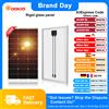 DOKIO Pannello Solare Rigido DOKIO 18V 100W, Pannello Solare Monocristallino Impermeabile 18V per Ricarica 12V # DSP-100M per Campeggio/Casa/Camper