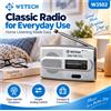NONE Radio Tascabile Compatta AM FM a Batteria, Ricevitore Portatile con Altoparlante per Anziani, Passeggiate all'Aperto, Cucina