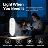 NONE Lampada LED di emergenza ricaricabile con diverse modalità di funzionamento, marca WETECH, alimentata a energia solare e tramite USB, con funzione di accensione automatica in caso di interruzione di
