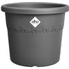 Elho Algarve Cilindro 58cm Vasi per Piante - Anthracite | ∅ 58 x A 48 cm | Adatto per uso esterno | Plastica riciclata al 100%