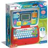 Clementoni Computer Kid Smart Laptop Educativo 30 attivita Educative, Gioco Elettronico per Imparare Lettere, Numeri e Musica, Mouse e Batterie Inclusi, Lingua Italiana,Clementoni,Eta 4+