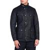 BARBOUR GIUBBINO B.INTL DUKE WAXED - MWX0337 - blu