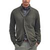 BARBOUR CARDIGAN - MKN0731 - Seaweed