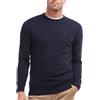 BARBOUR MAGLIA ESSENTIAL LAMBSWOOL CREW NECK - MKN0345 - blu