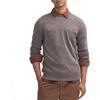BARBOUR MAGLIA ESSENTIAL LAMBSWOOL CREW NECK - MKN0345 - pietra