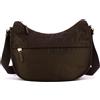 BORBONESE BORSA B CLUB LUNA BAG MEDIUM - 91010340X95219 - cioccolato