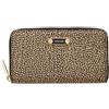 BORBONESE PORTAFOGLIO ZIP AROUND MEDIUM - 91020091X95306 - naturale