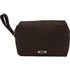 BORBONESE BEAUTY CASE LARGE - 910201140354219 - cioccolato
